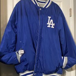 Dodgers Reversible full snap fleece Jacket