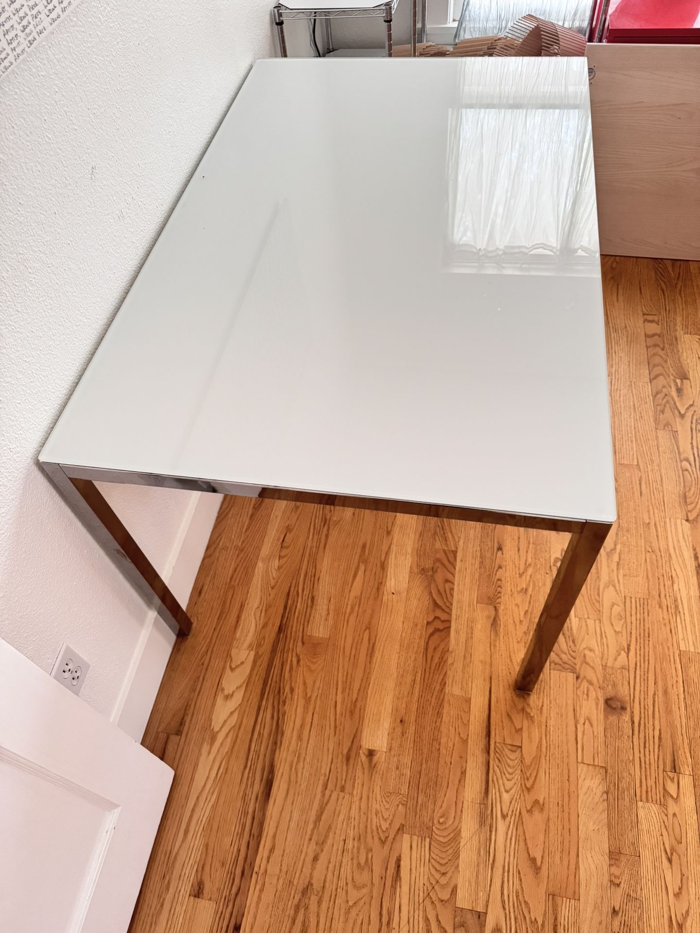 Kitchen Table with Glass Top