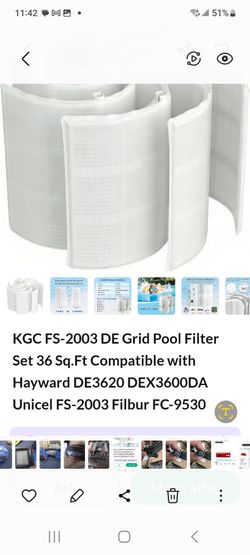 Pool Filter grids