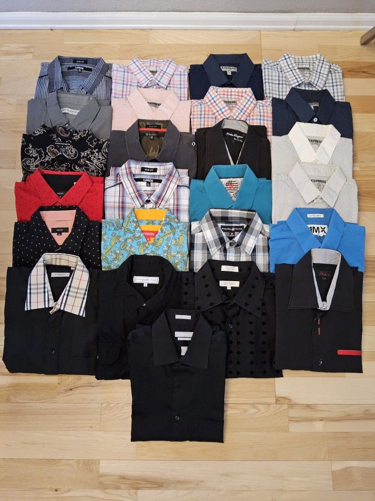 Lote De Camisas De Marca. Talla M..   Branded Shirts Lot  Size M