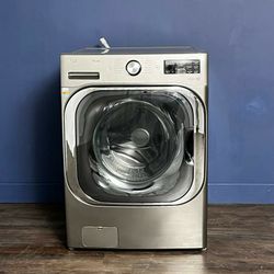 LG 5.2 cu. ft. Mega Capacity Smart Wi-Fi Enabled Front Load Washer with TurboWash and Built-In Intel