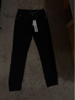 Purple jeans