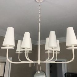 8 Lamp Shade Chandelier