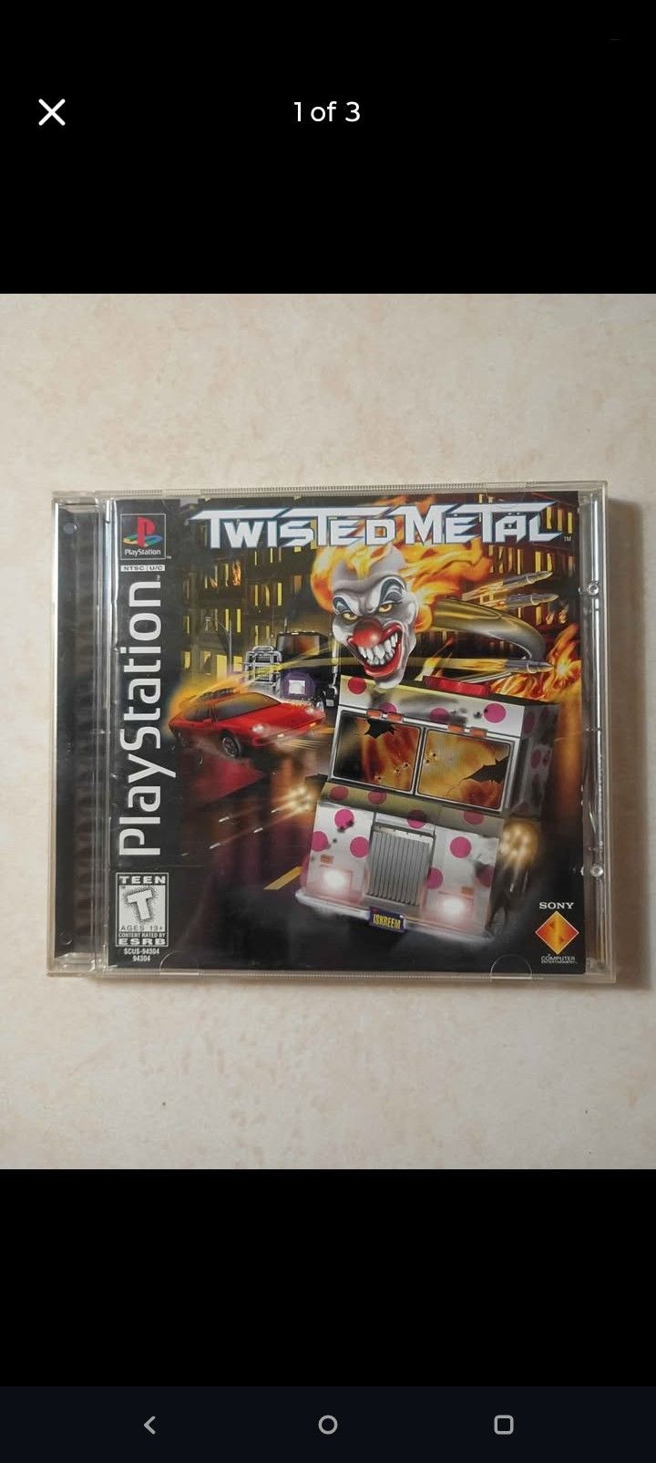 Original Complete Twisted Metal 1