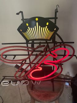 Budweiser lighted neon