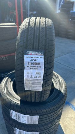 215/55R16 Arisun Aggressor All Season Brand New