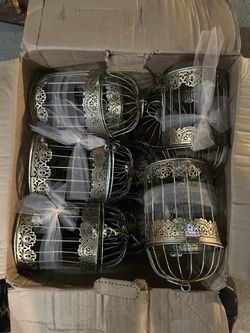 Gold Decorative Cages