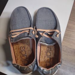 Hey Dude Size 8 Boho Gray