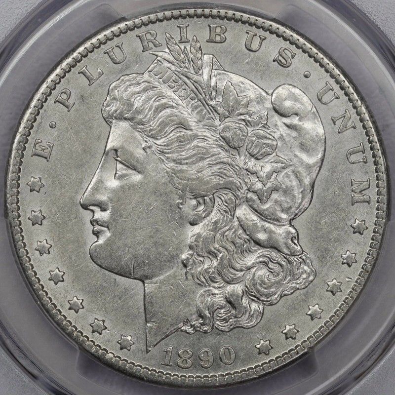 1890-CC Morgan Silver Dollar 
