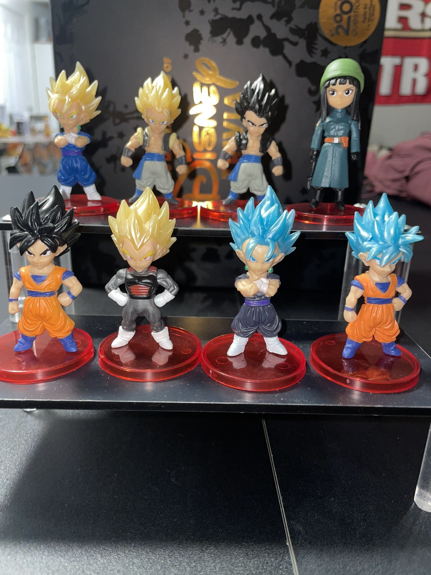 Dragon Ball Z Mini Figures 2.5-3 Inch Tall
