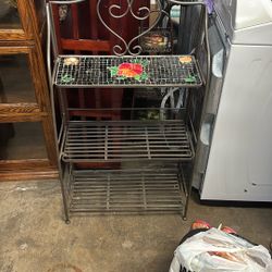 3 Tier Shelf Furniture Antique 