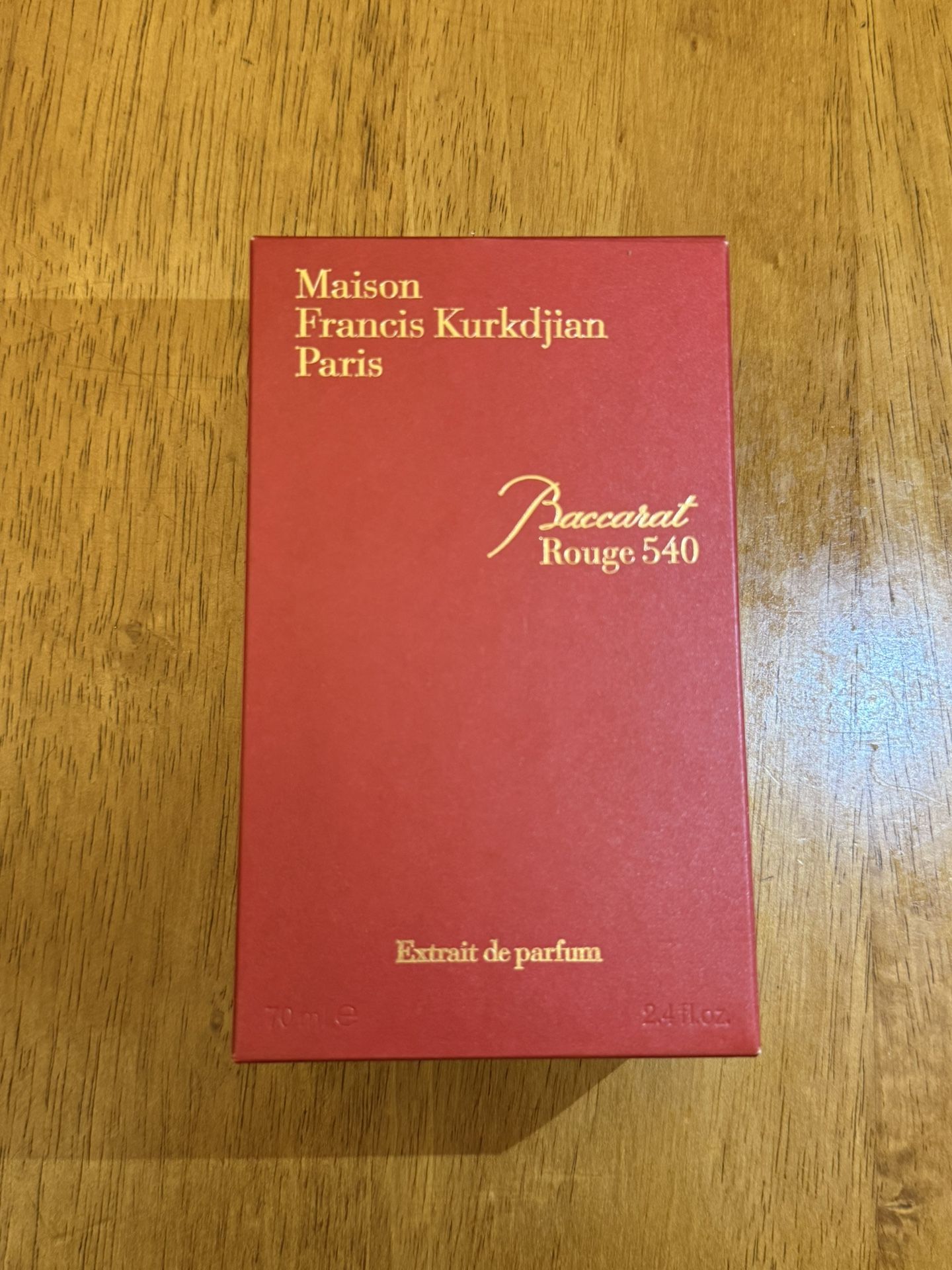Baccarat Rouge 540