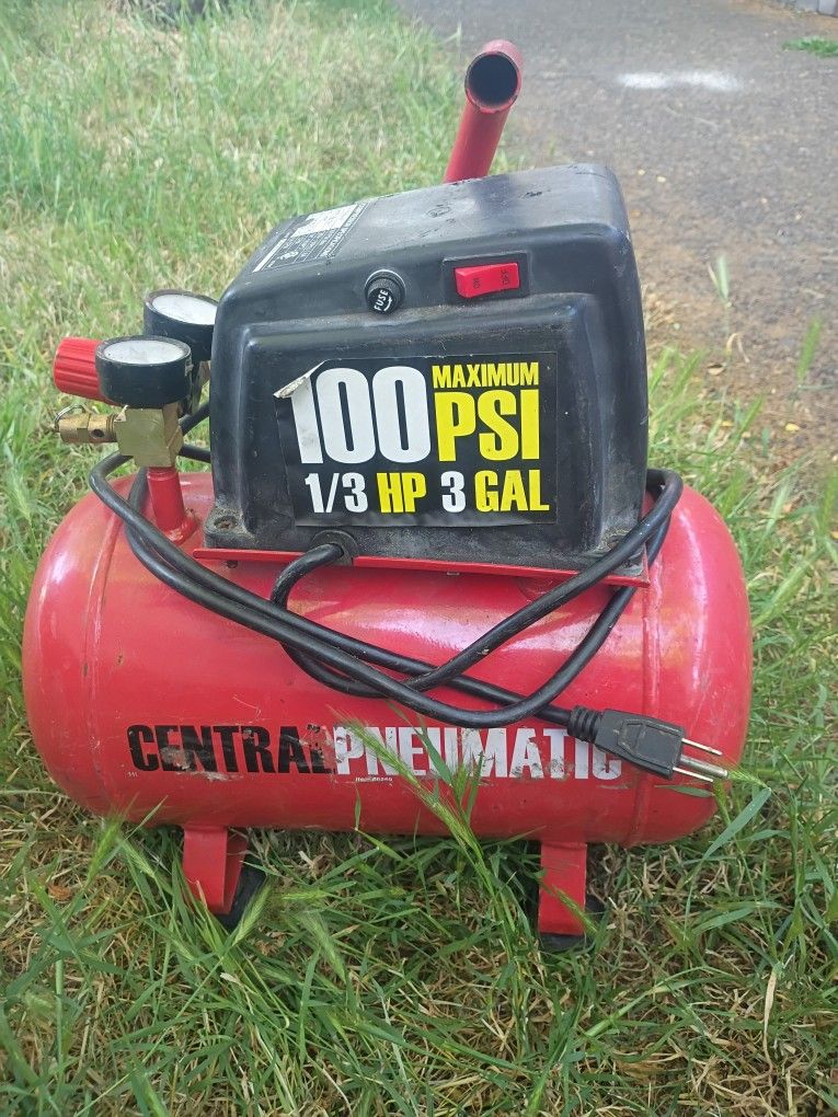 Central Pneumatic Air Compressor