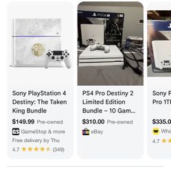 Destiny PS4 Controller Console Included