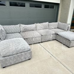 (🚚FREE DELIVERY) Albany Park Kova 6-Piece Cloud Couch Sectional 