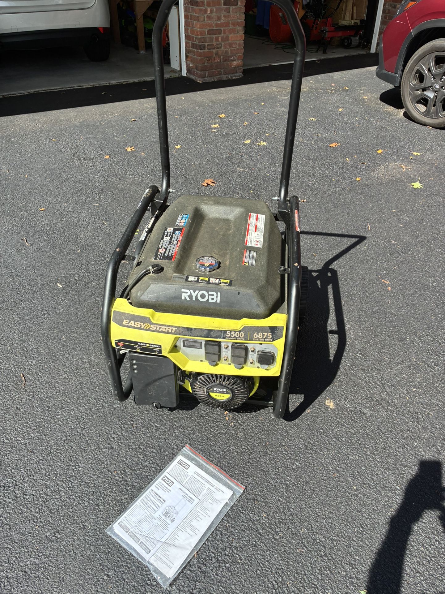 Gas Ryobi 5500 Watt Generator