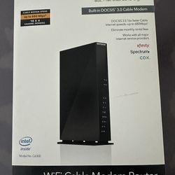 New Netgear Modem + Router