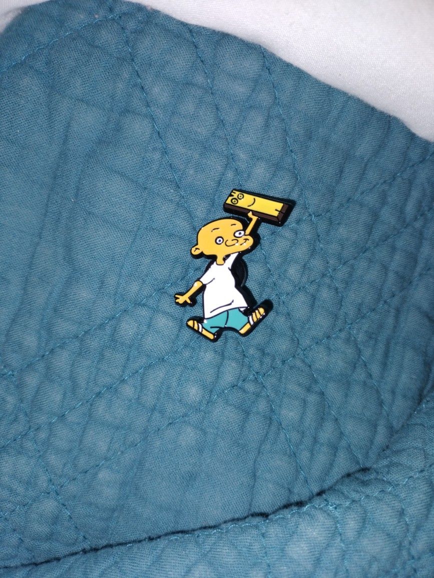 Johnny And Plank Enamel Pin