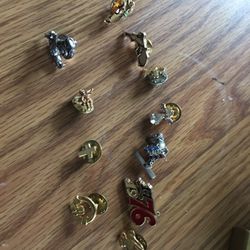 Large Collection Of Old Pins