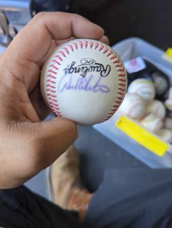 David Eckstein Angels Signed Baseball