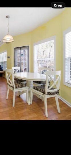 Table and 4 chairs