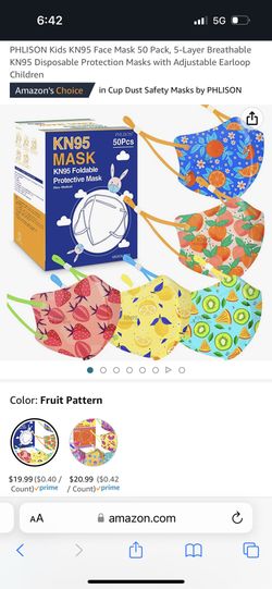 Adult And Kid KN95 Masks