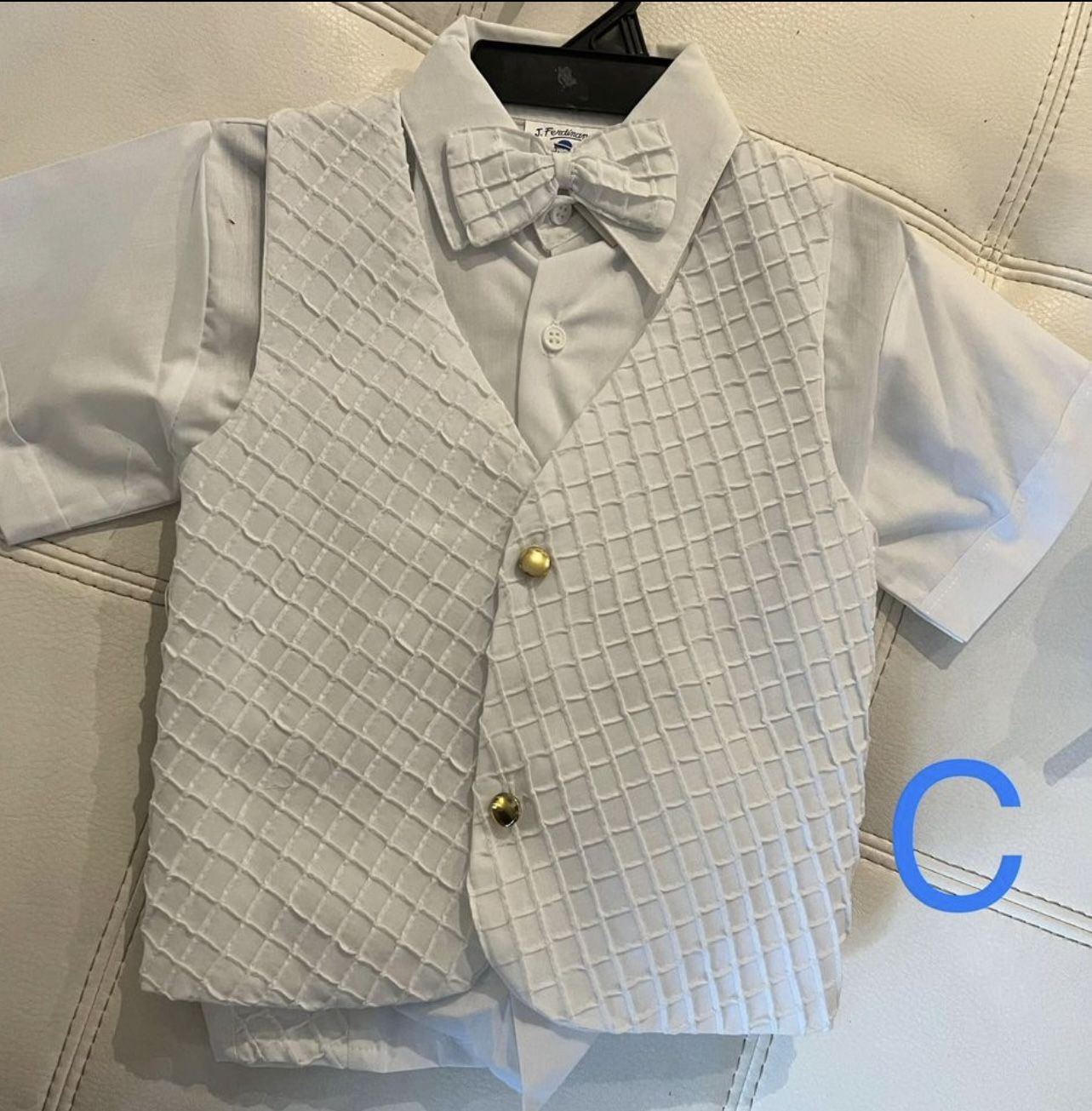 Toddler White Outfit