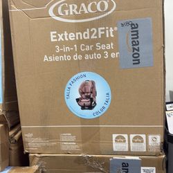 Extended to fit three and one car seat