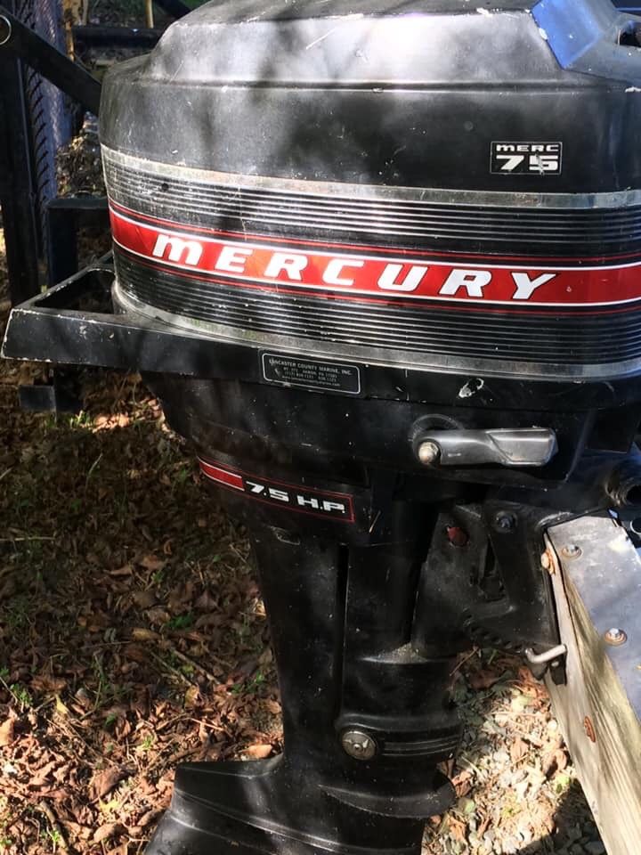 Mercury 7.5 hp motor