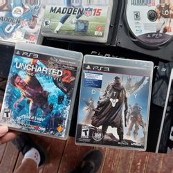 Ps3 Thin and Big  Consol With games 