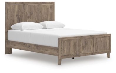 Keithland Brown Queen Panel Bed