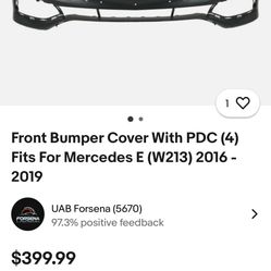 Mercedes E Class Bumper W213