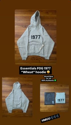 essential hoodie Fog 1977
