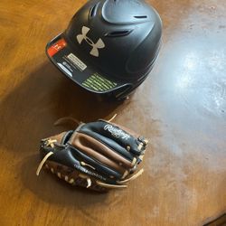 Casco Y Guante De TBALL- Lefty