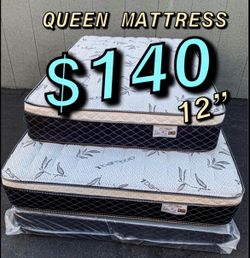 Queen size pillow top mattress