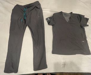 Figs scrubs top and bottom, size medium $25