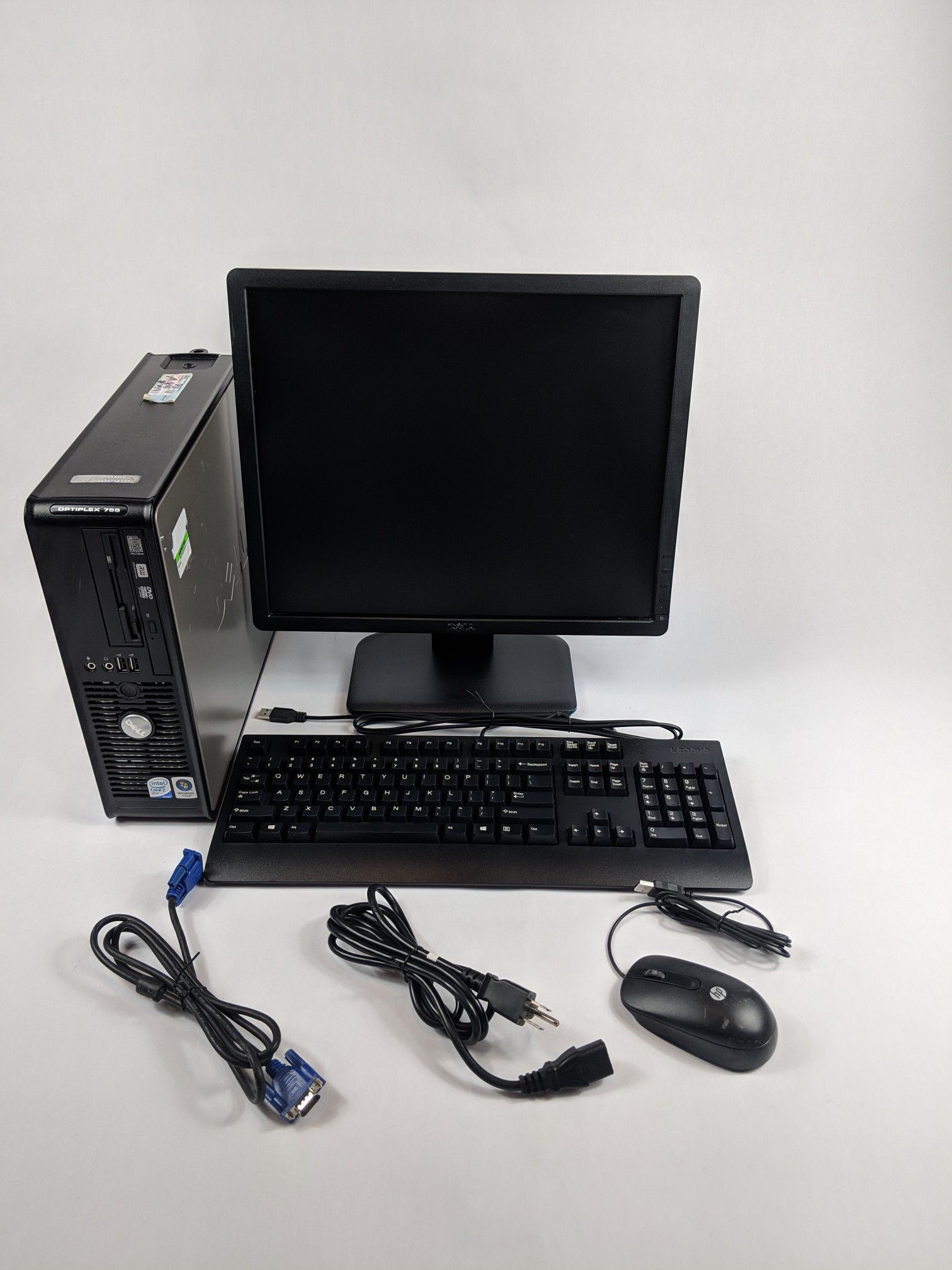 $$$$$$89 Complete working Desktop s with 18 flat screen and Windows 10