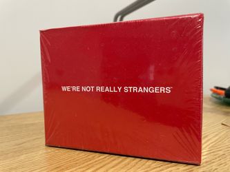 We're Not Really Strangers Game