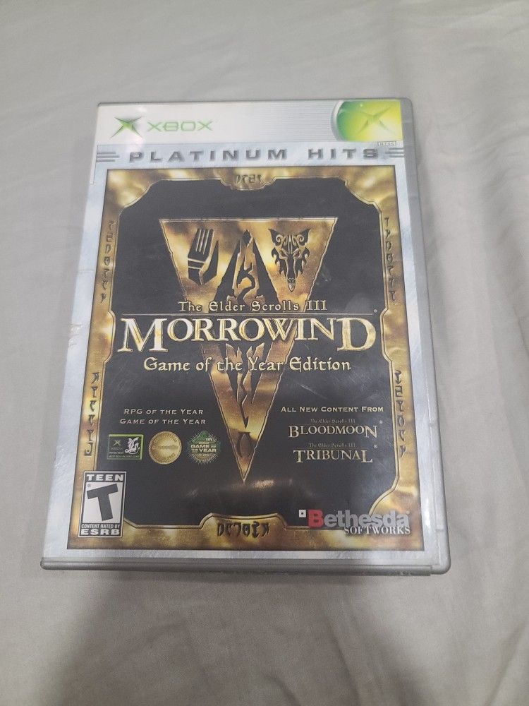 Xbox 360 Game The Elder Scrolls 3 Game Of The Year Edition