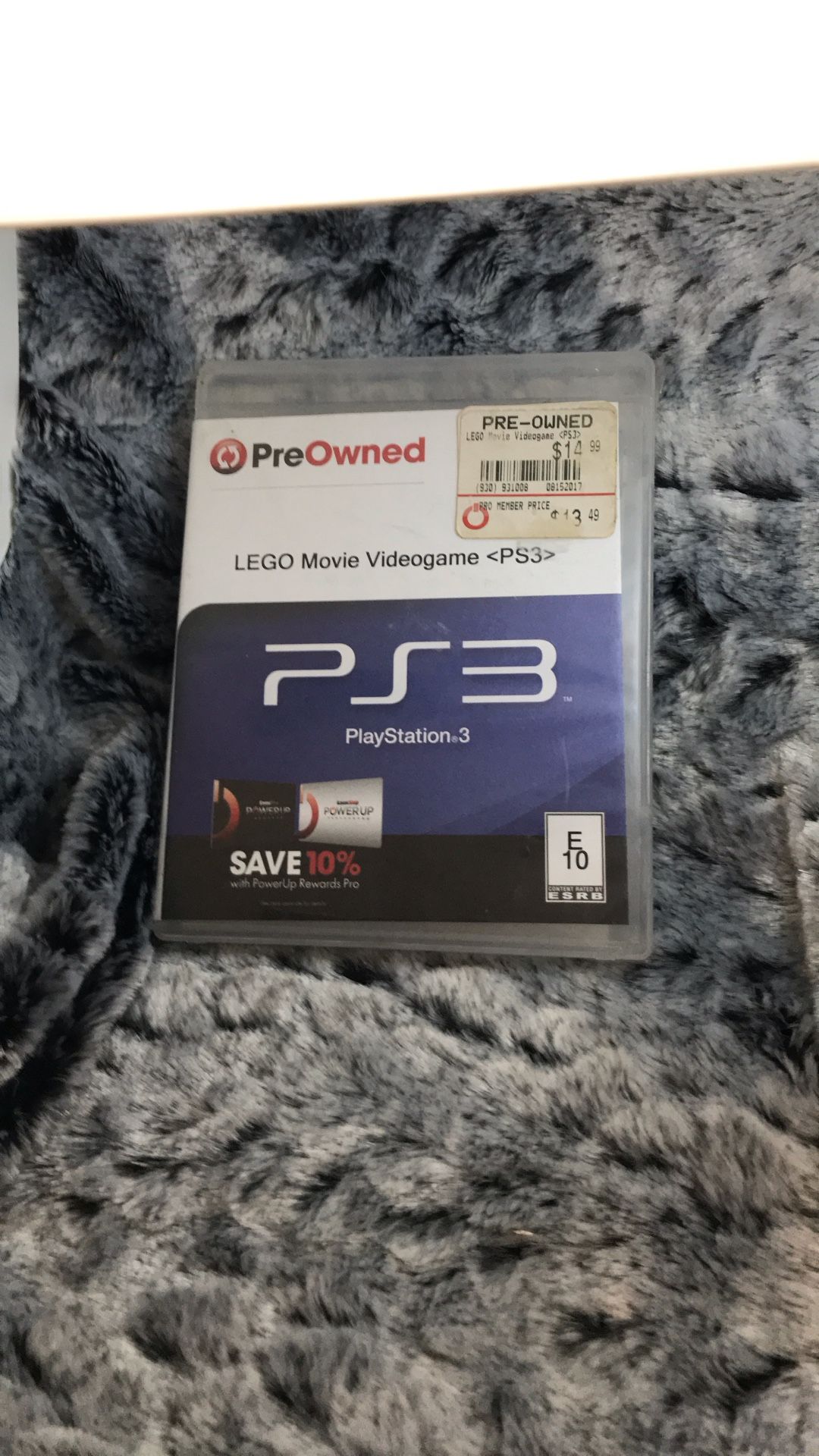 PS3 Lego Movie Video Game