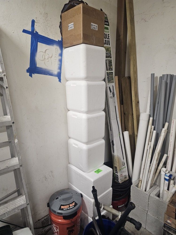 Styrofoam SHIPPING boxes