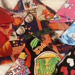 Dog Holiday Bandanas 