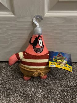 Small SpongeBob movie Patrick plush