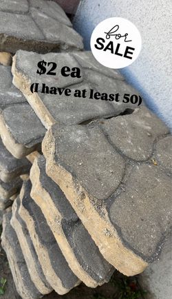 Grey pavers