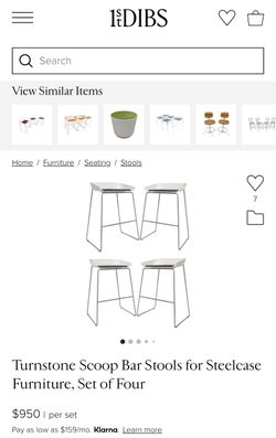 Turnstone Steelcase Stools