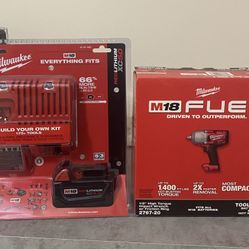 Milwaukee M18 1/2” High Torque Impact W/ Charger And 5.0 Battery 