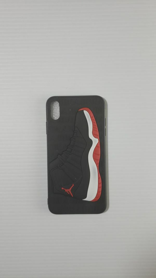 Air Jordan 11 3D Case For iPhone Xs Max Color Red