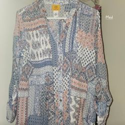 Women's Button Up Blouse