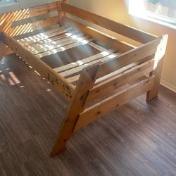 Wood Full Size Bed Frame