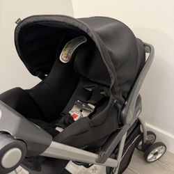 Chicco Car seat Keyfit, With Car Base And Caddy Frame